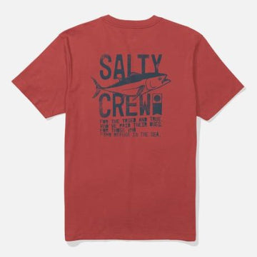 T-shirt Salty Crew Tried and True Red