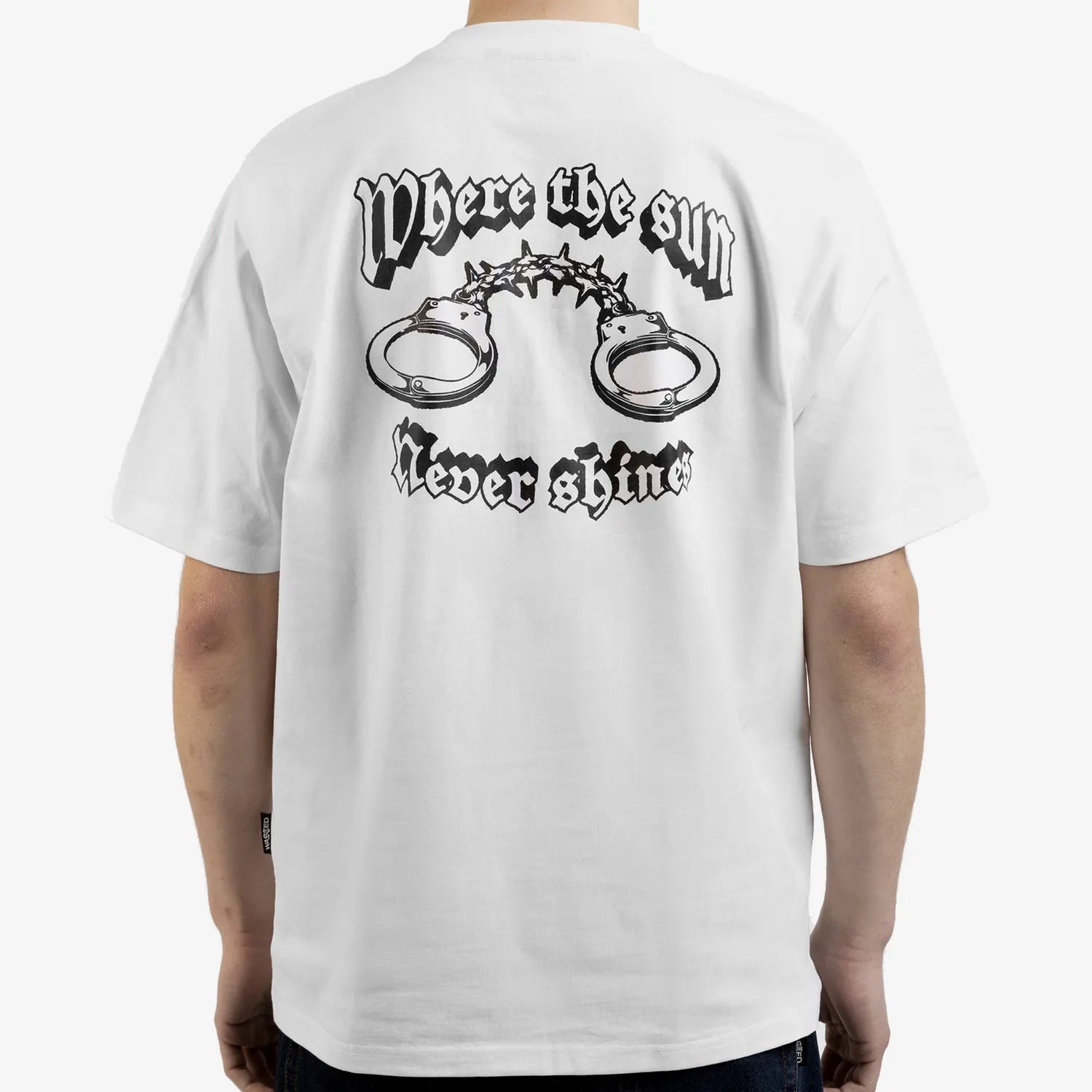 T-shirt Salty Wasted Paris Darbies White