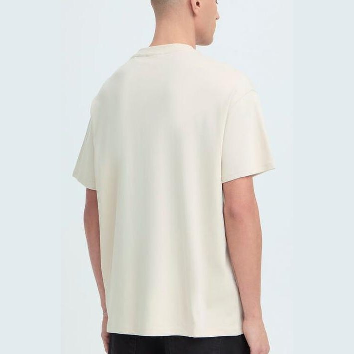 T-shirt Solid Danton White