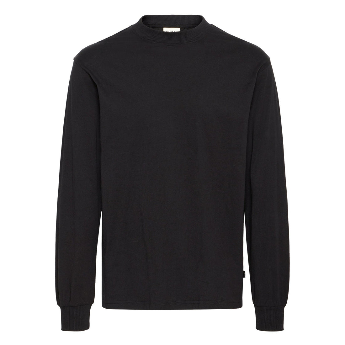 T-shirt Solid Reynaldo LS Black