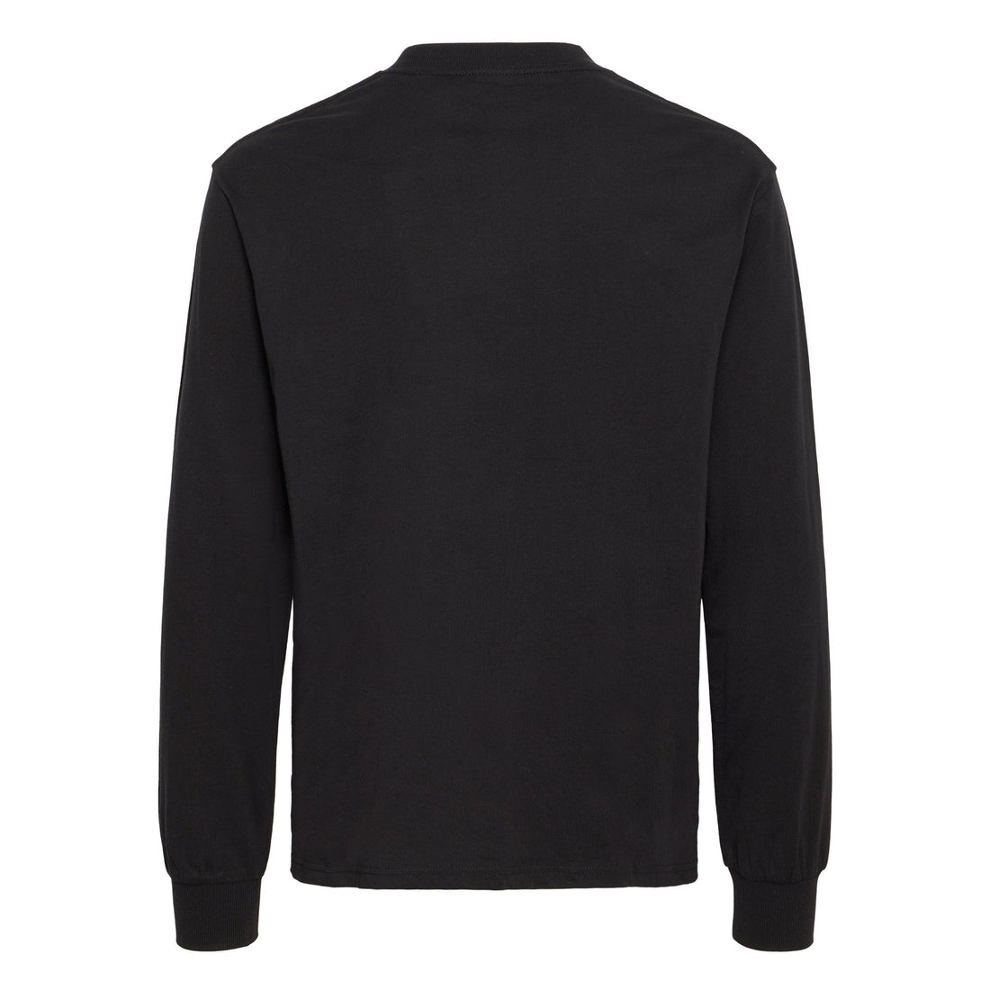 T-shirt Solid Reynaldo LS Black