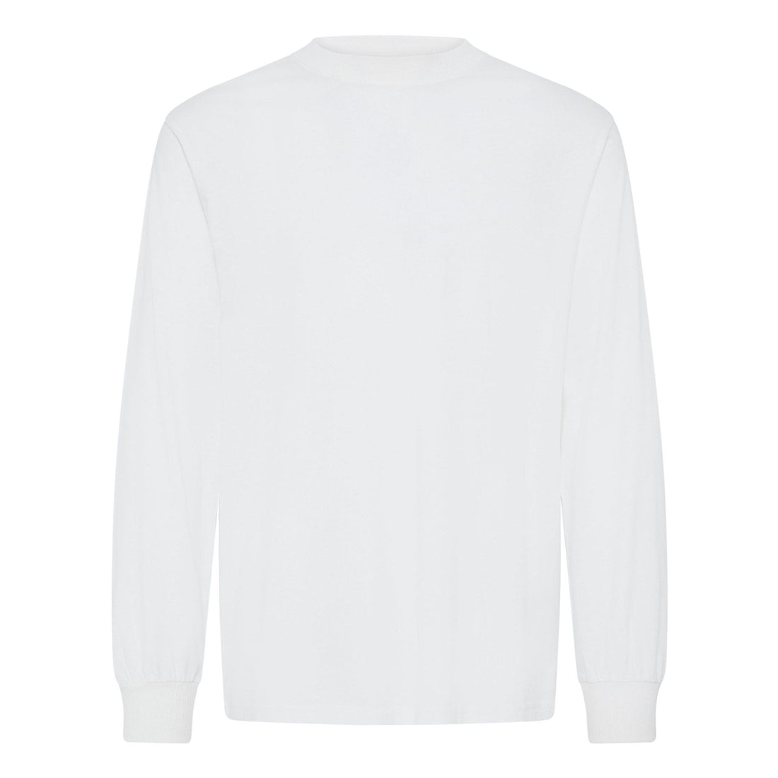 T-shirt Solid Reynaldo LS White
