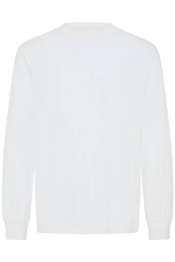 T-shirt Solid Reynaldo LS White