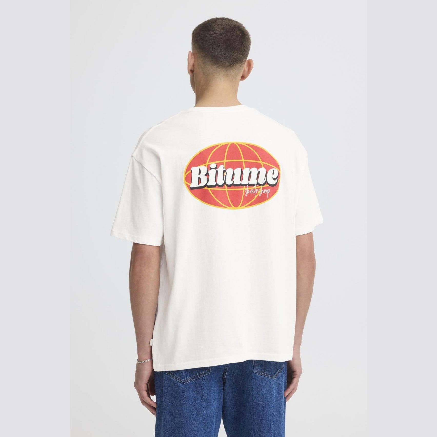 T-shirt Solid Rimmer white