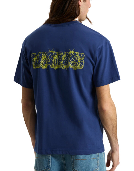 T-shirt Vans Barbed Wrap Navy