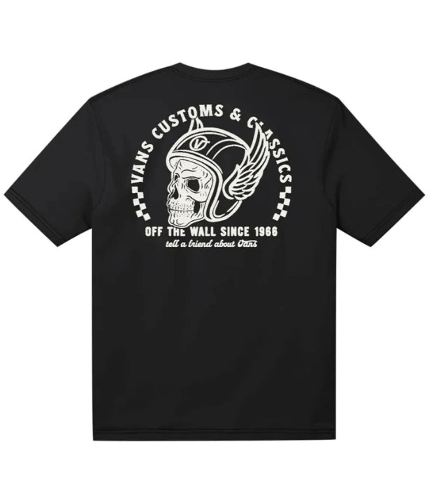 T-shirt Vans Customs and Classic Black