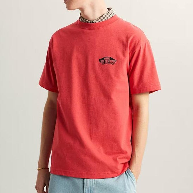 T-shirt Vans Double Standard Red