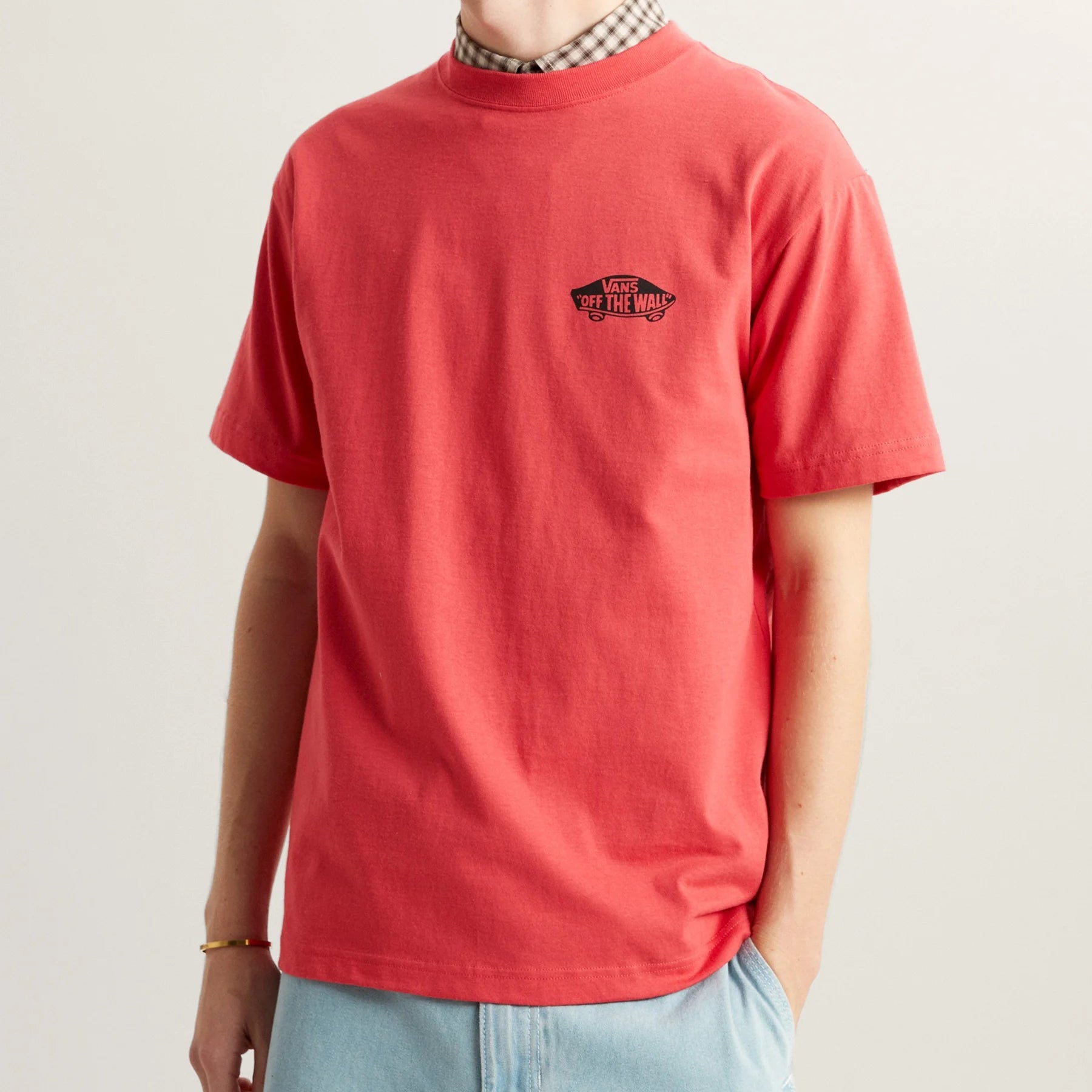 T-shirt Vans Double Standard Red