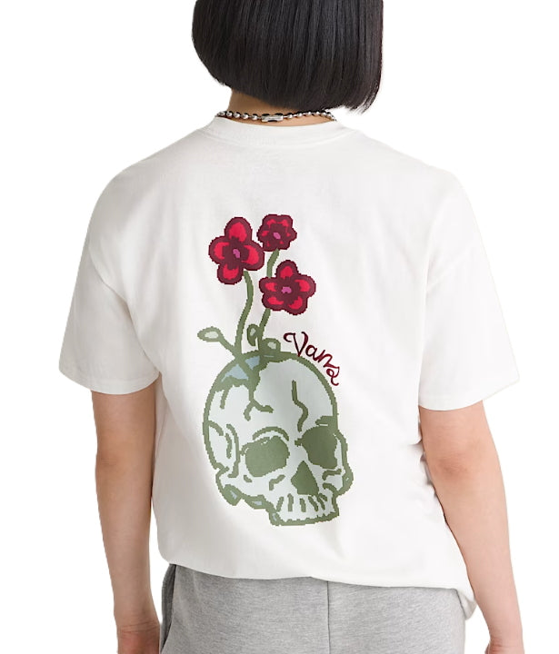 T shirt Vans Hand Drawn Final White