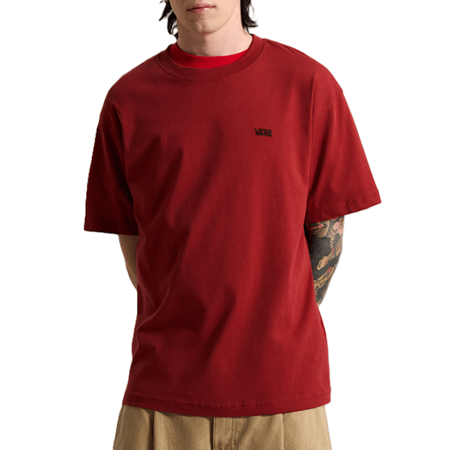 T-shirt Vans Left Chest II Loose Poppy Red