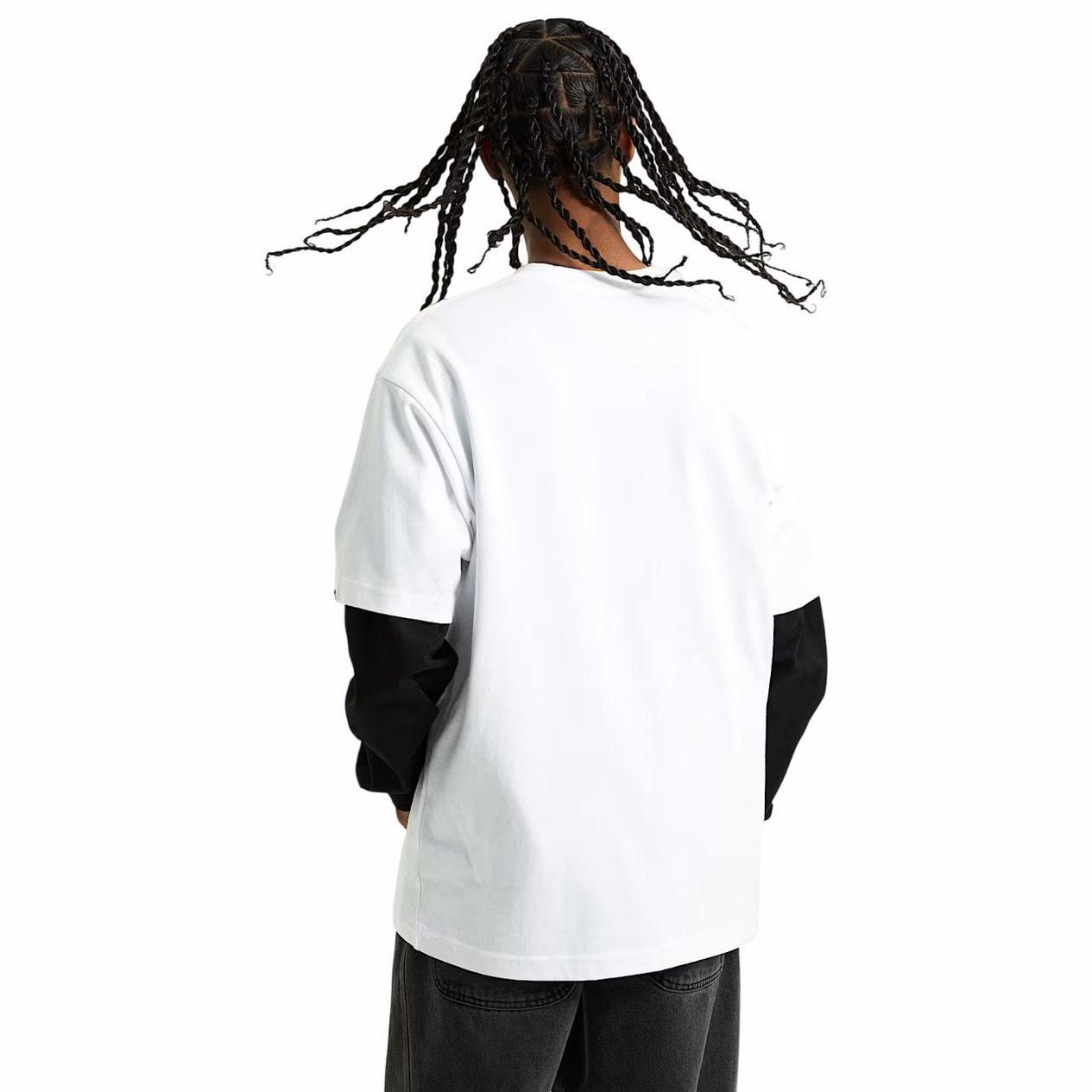 T-shirt Vans Left Chest Logo II white