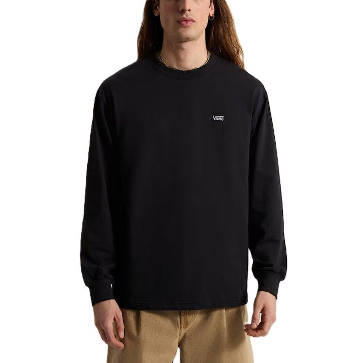 T-shirt Vans Left Chest Loose LS Black