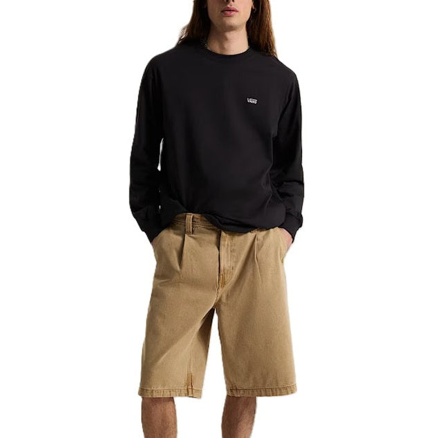 T-shirt Vans Left Chest Loose LS Black