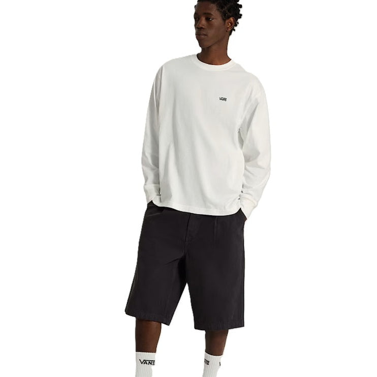 T-shirt Vans Left Chest Loose LS White