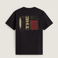 T-shirt Vans Strech Stack Crackle Black