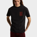 T-shirt Vans Strech Stack Crackle Black