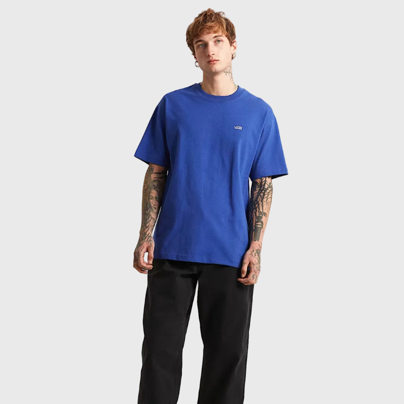 T-shirt VansDoble Left Chest II Electric Blue