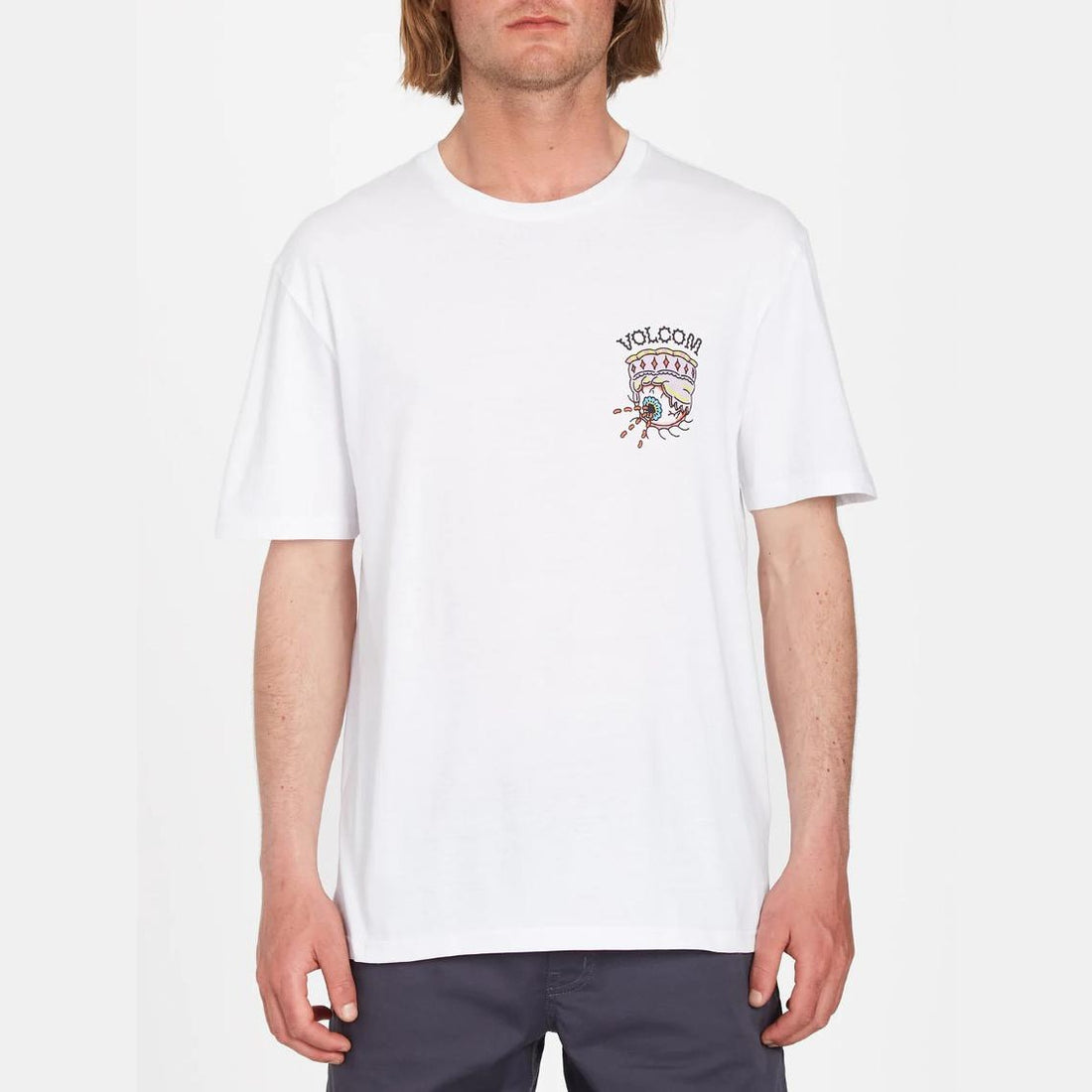 T-shirt Volcom Connected Minds white