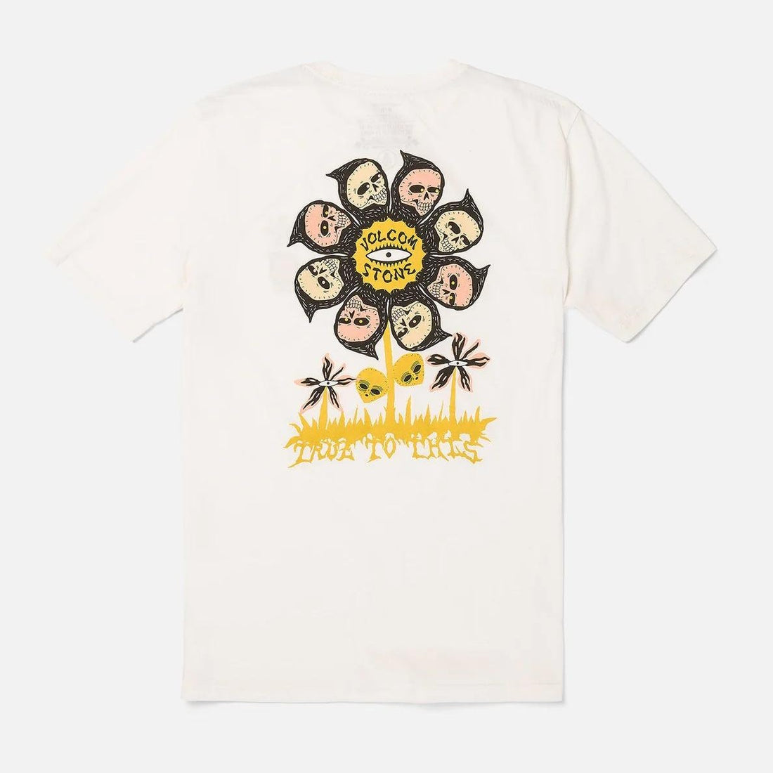 T-shirt Volcom Flower Budz off white