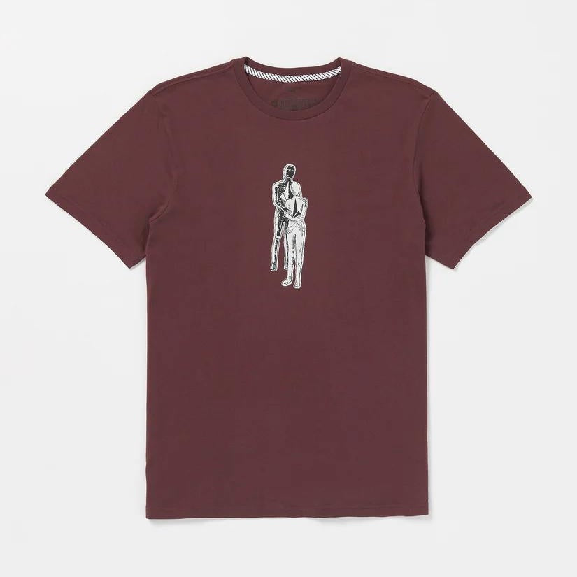 T-shirt Volcom Held merlot