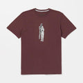 T-shirt Volcom Held merlot
