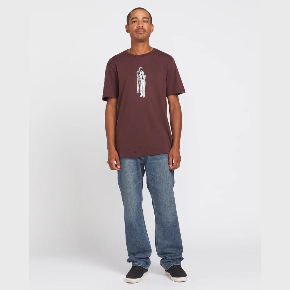 T-shirt Volcom Held merlot
