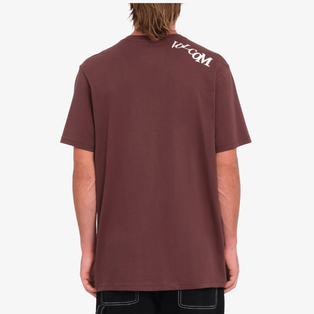 T-shirt Volcom Held merlot
