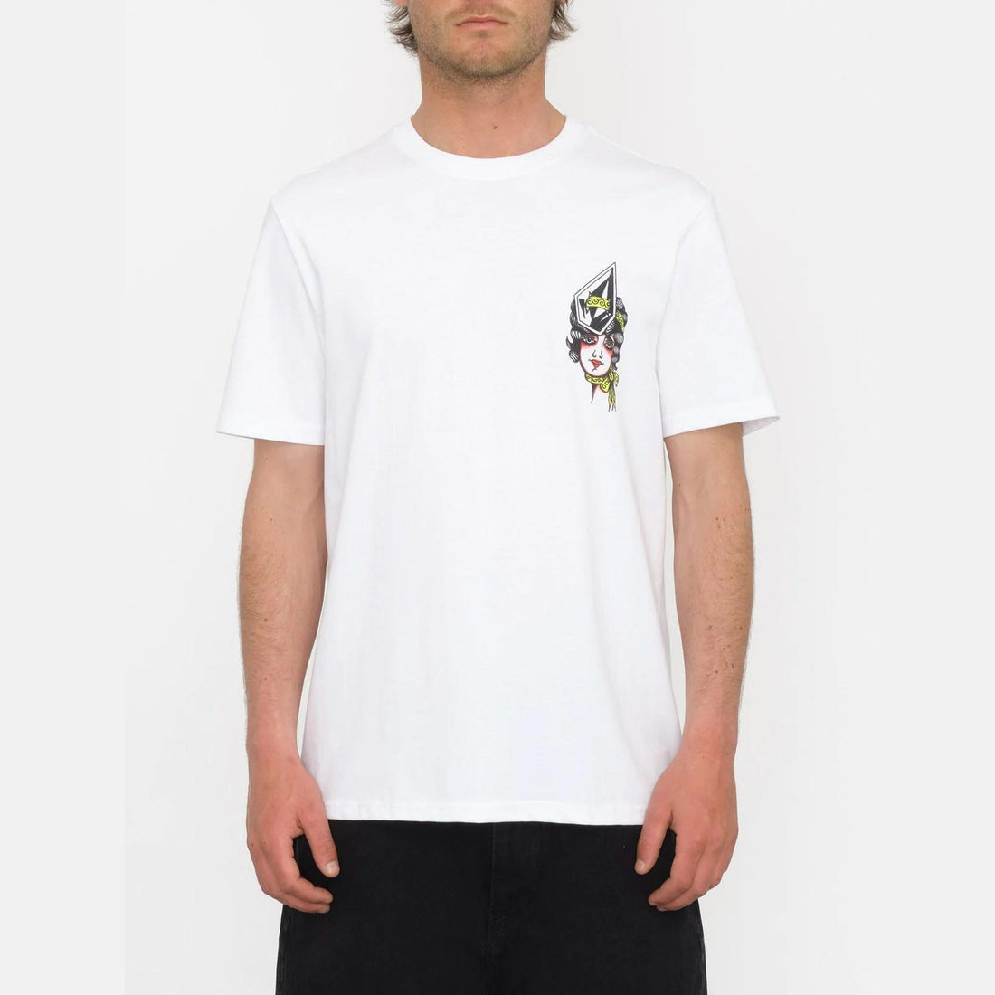 T-shirt Volcom Lintell Mirror white