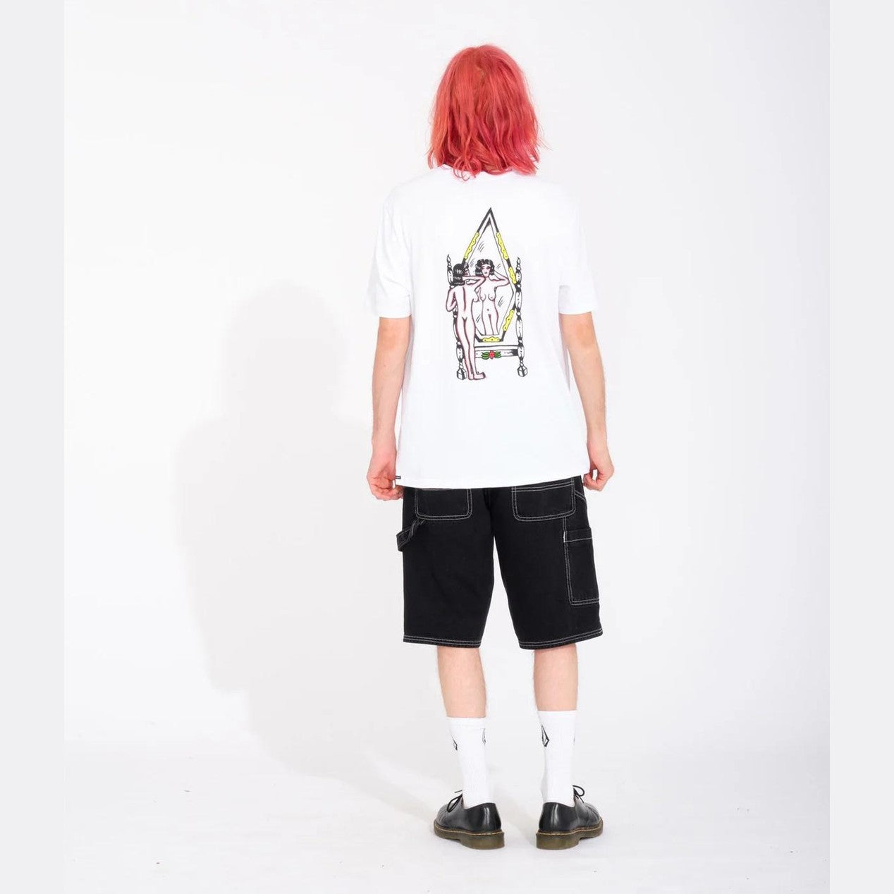 T-shirt Volcom Lintell Mirror white
