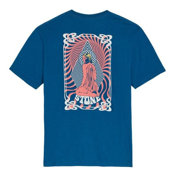 T-shirt Volcom Psychback Cosmic Blue
