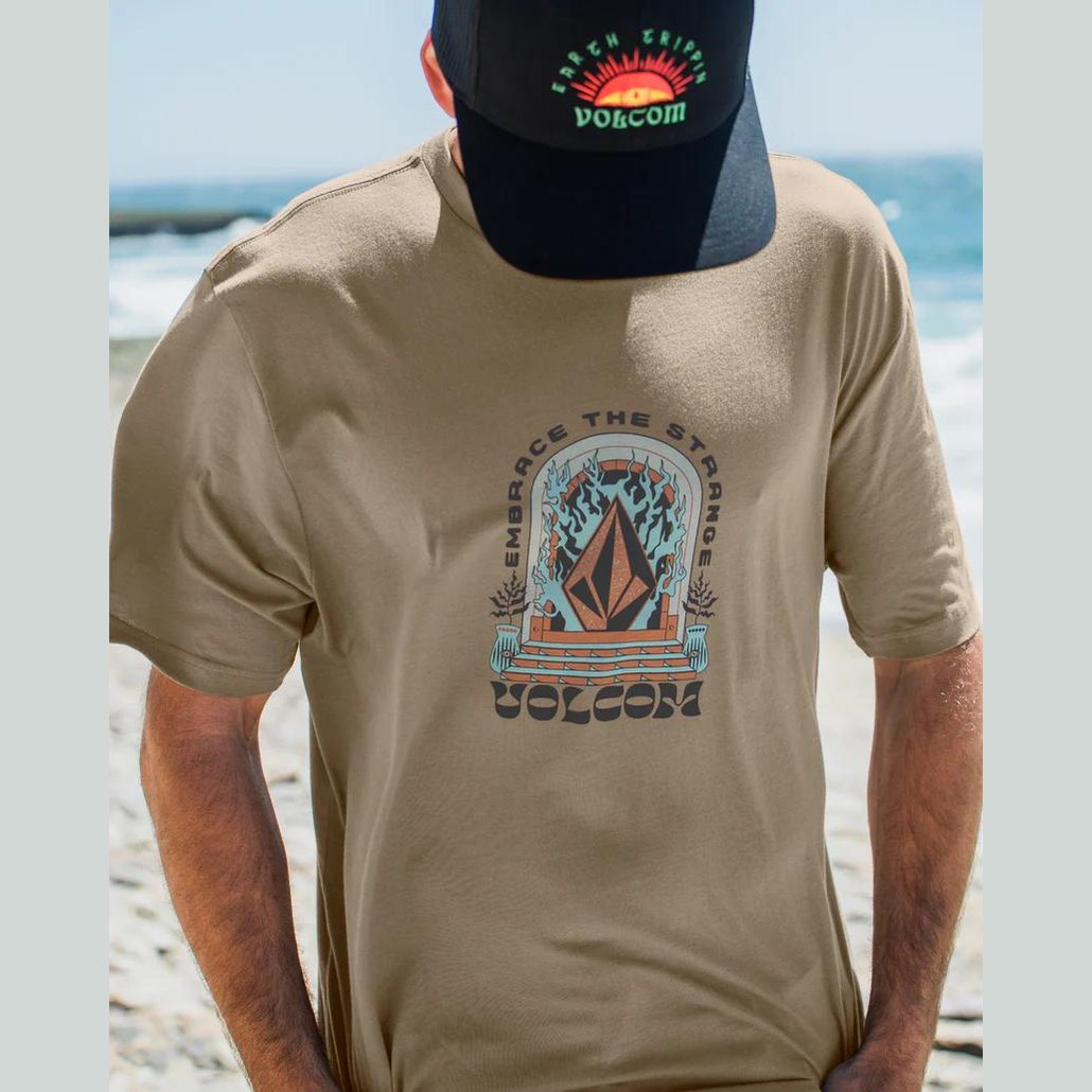 T-shirt Volcom Sacred Stone teak