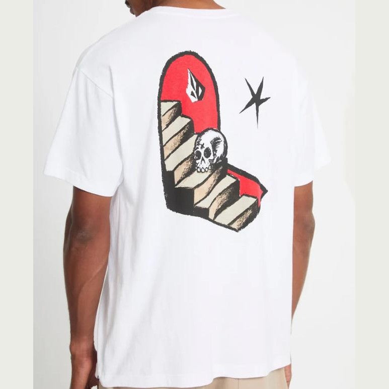 T-shirt Volcom Seth Conboy White
