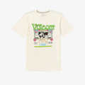 T-shirt Volcom Worldly off white