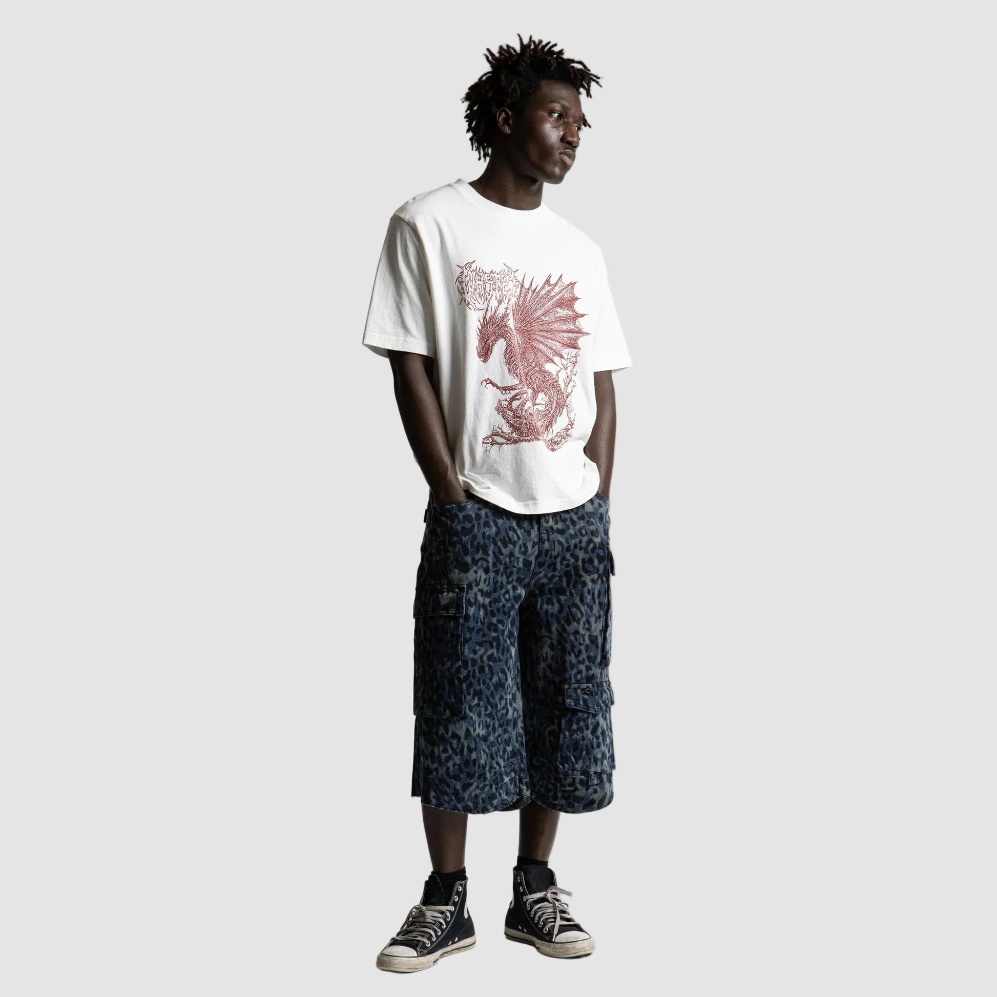 T-shirt Wasted Paris Balaur whi