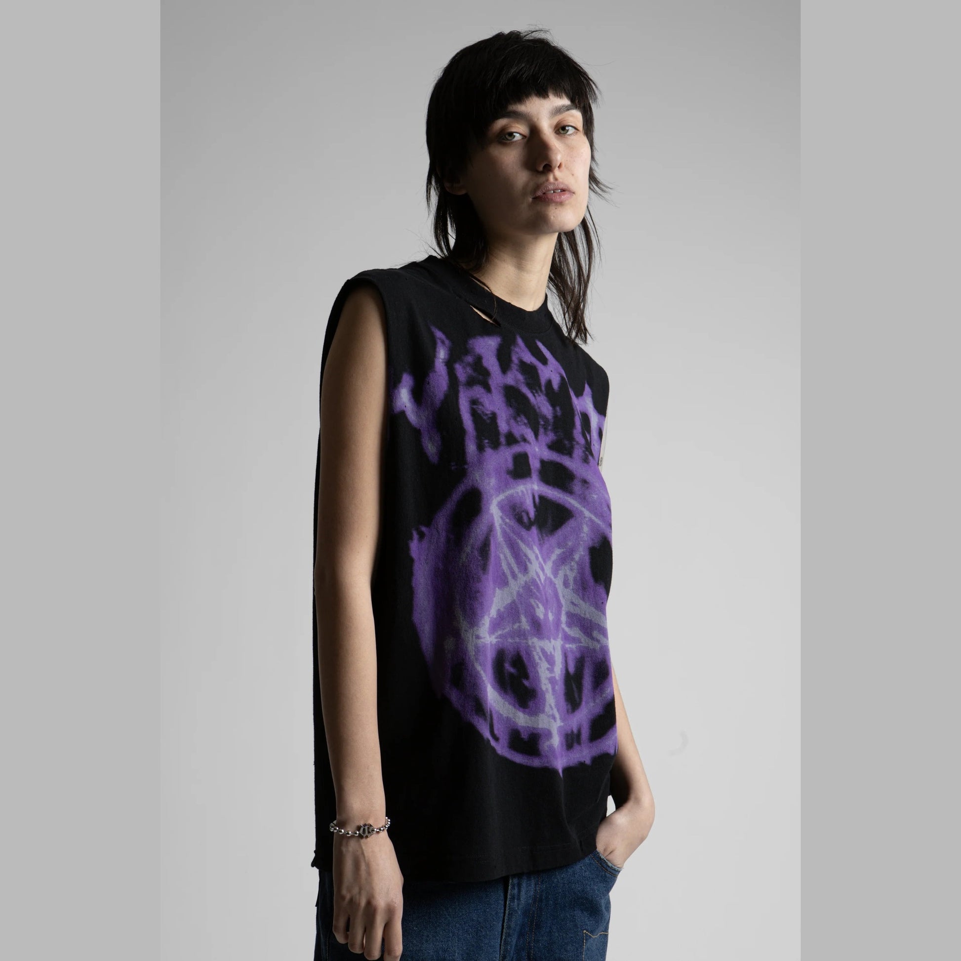T-shirt Wasted Paris Banshee tank blk