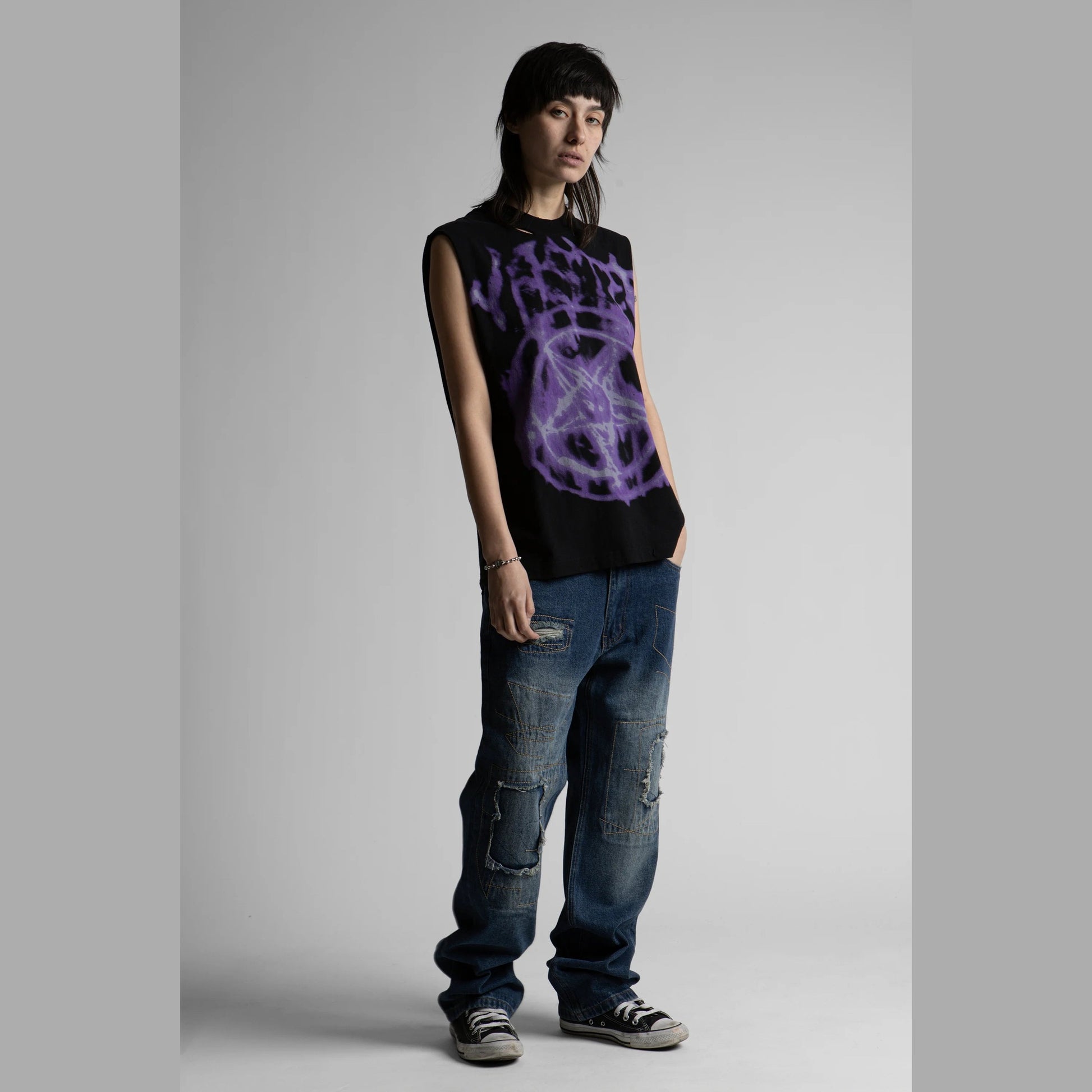 T-shirt Wasted Paris Banshee tank blk