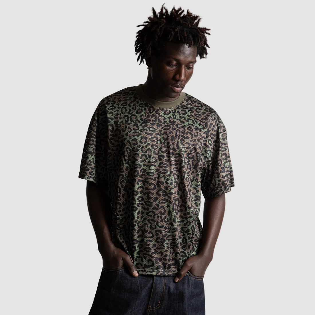 T-shirt Wasted Paris Cheetah Msh boxt tee khaki