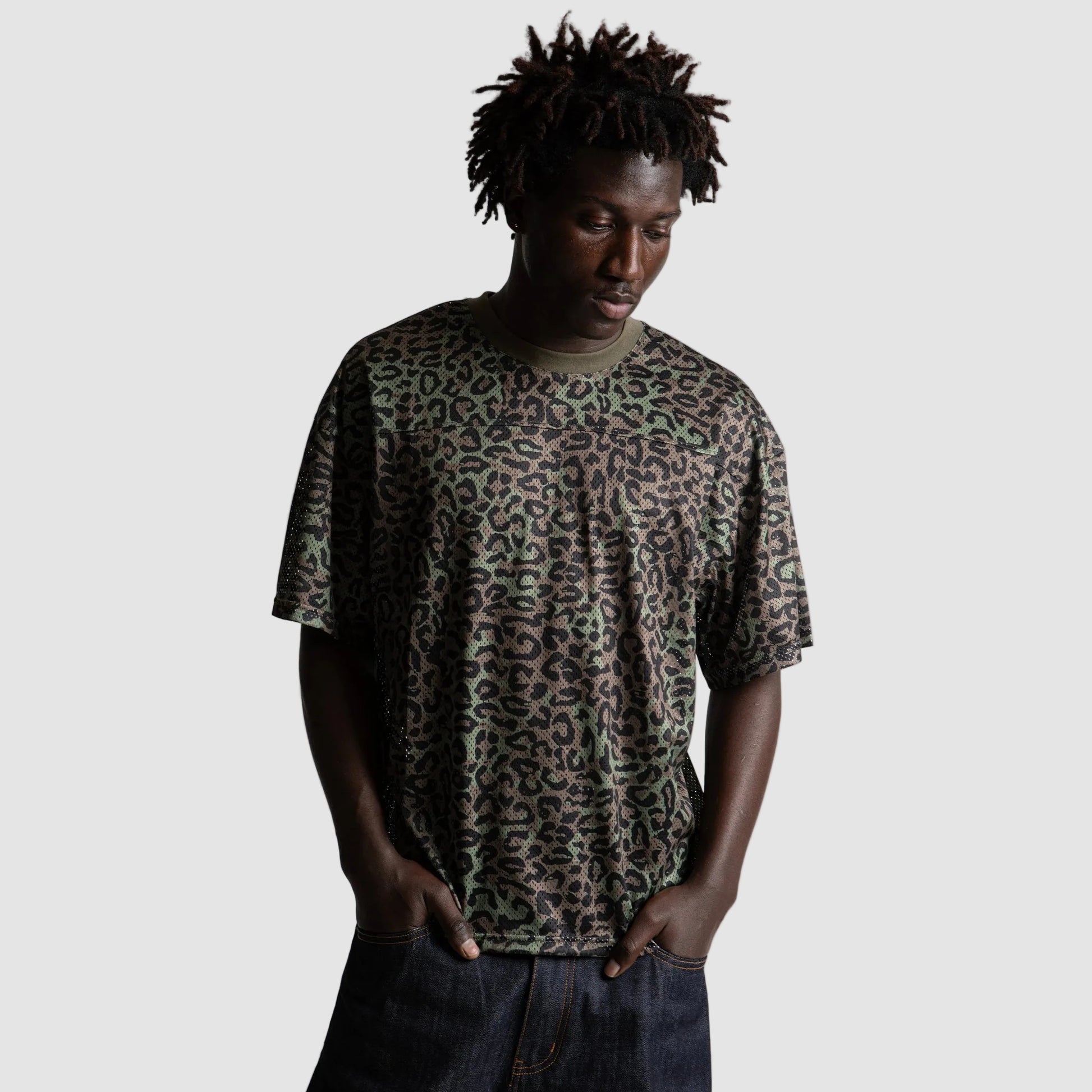 T-shirt Wasted Paris Cheetah Msh boxt tee khaki