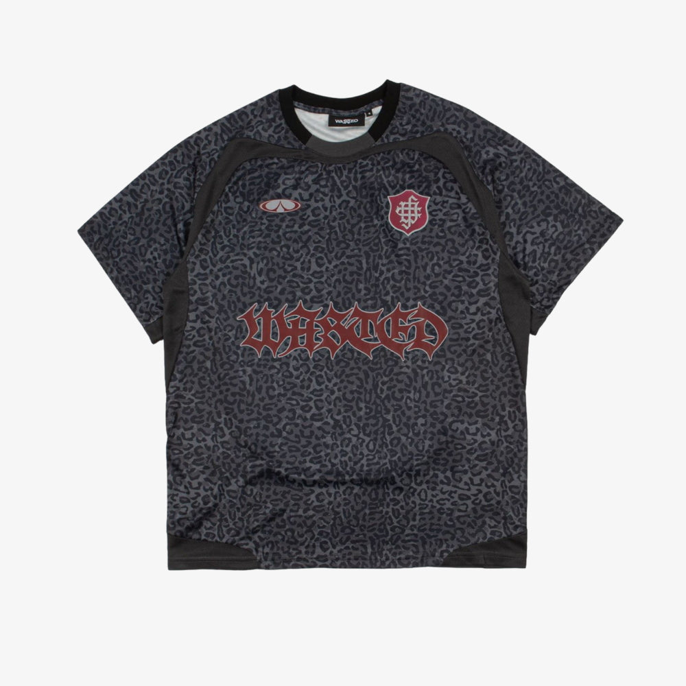T-shirt Wasted Paris Cheetah Fottbal Jersey blk