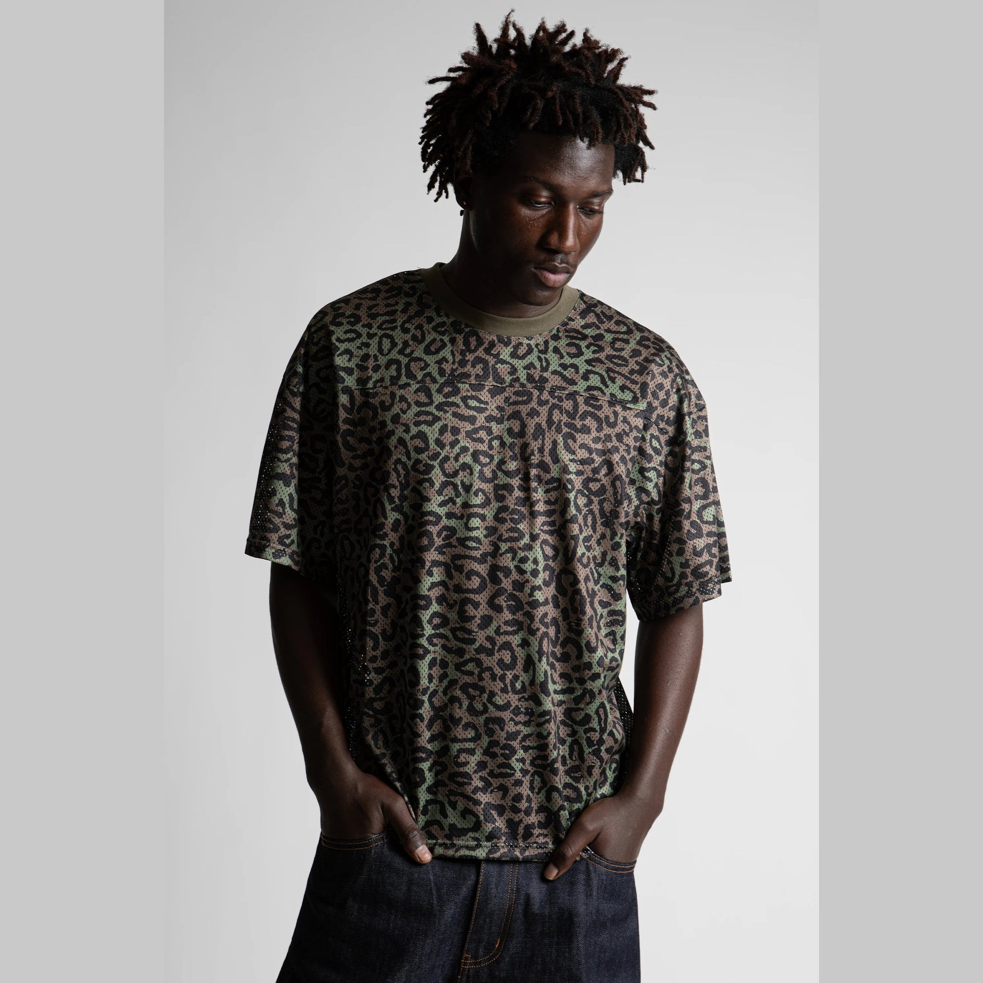 T-shirt Wasted Paris Cheetah Msh boxt tee khaki