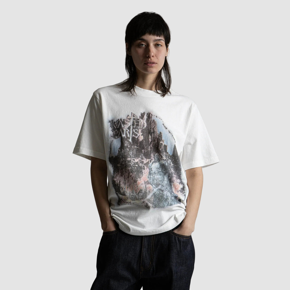 T-shirt Wasted Paris Hellheim whi