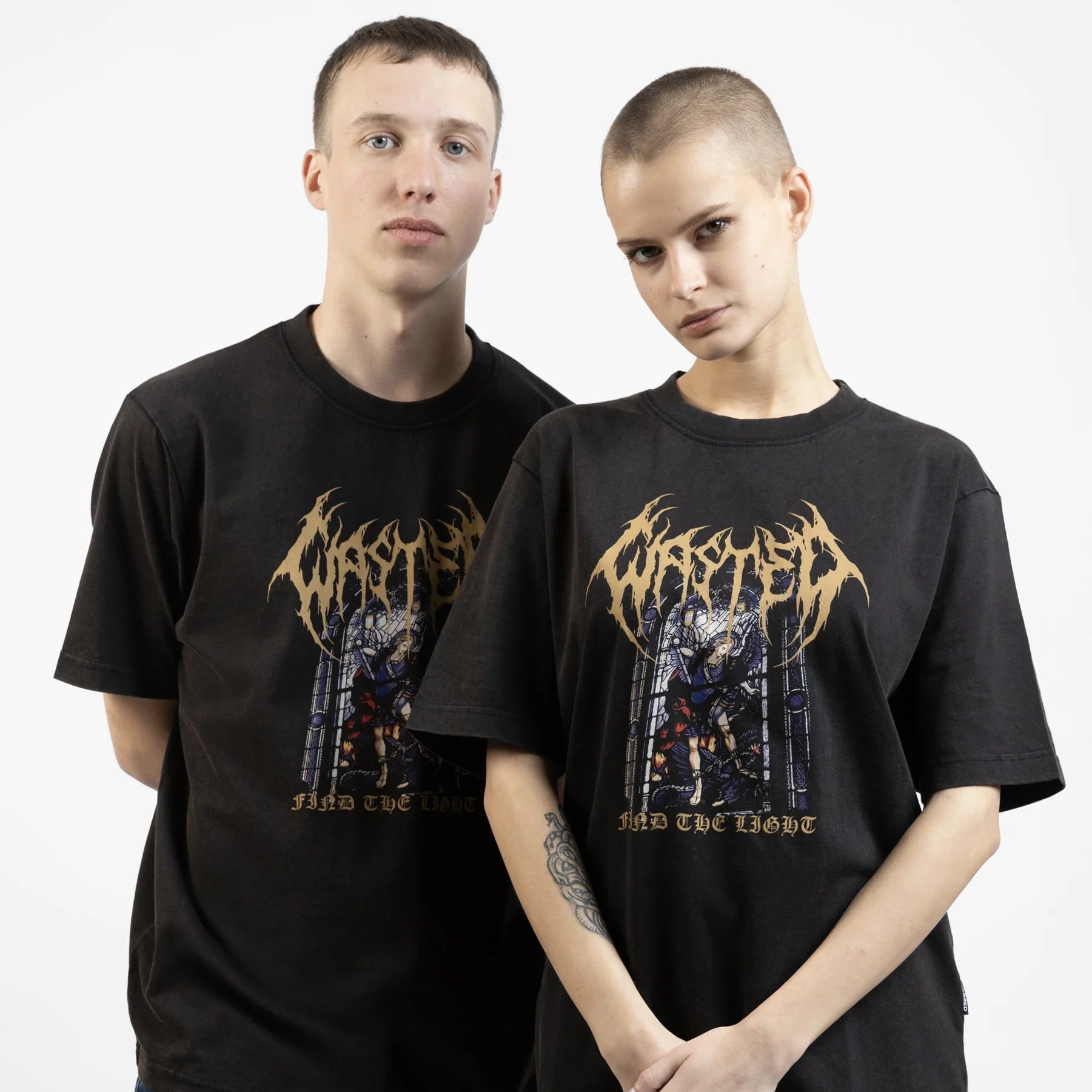 T-shirt Wasted Paris Light Black