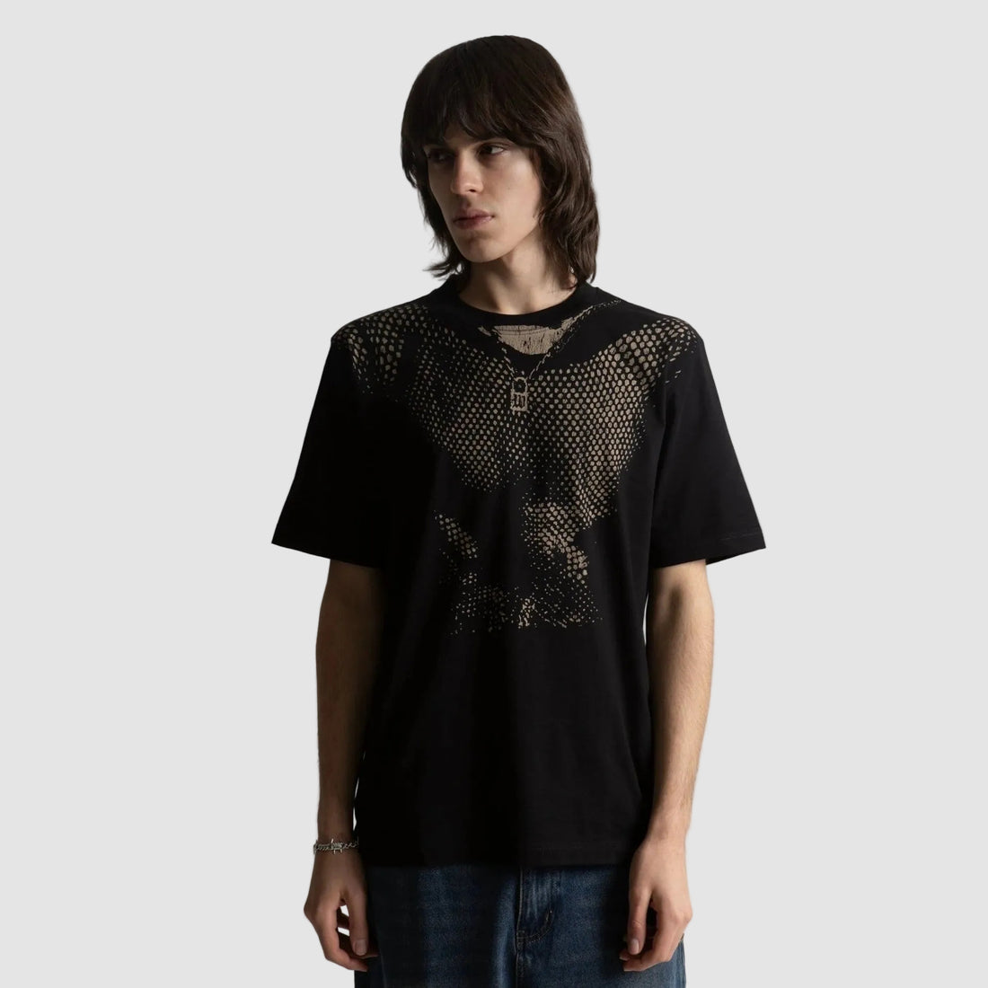 T-shirt Wasted Paris Never Mind Black