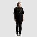 T-shirt Wasted Paris Never Mind Black