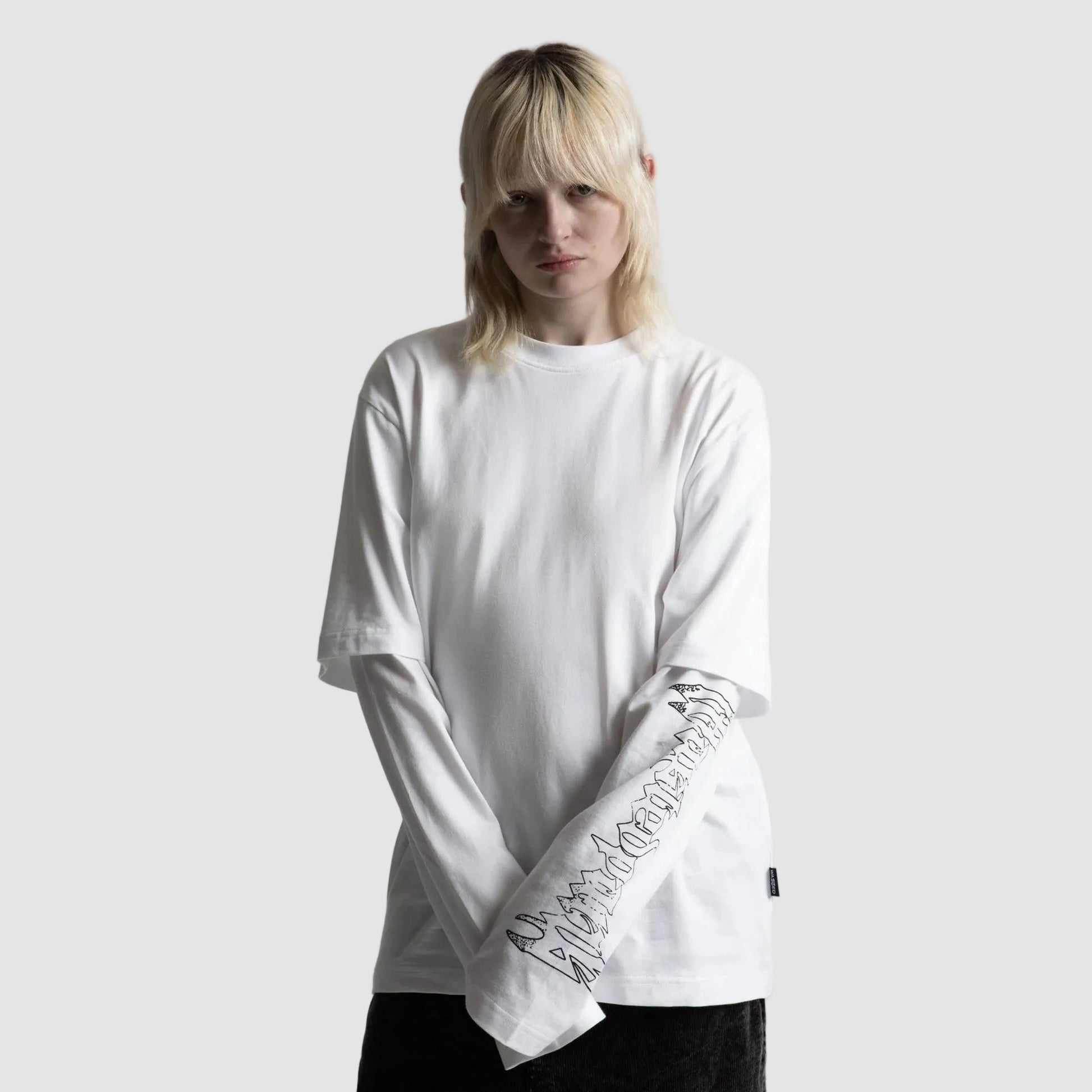 T-shirt Wasted Paris Snakes White