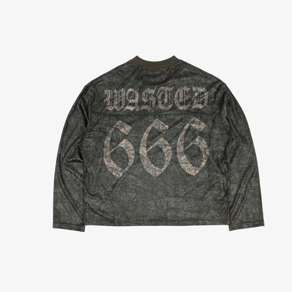 T-shirt Wasted Paris Swarm Mesh Olive