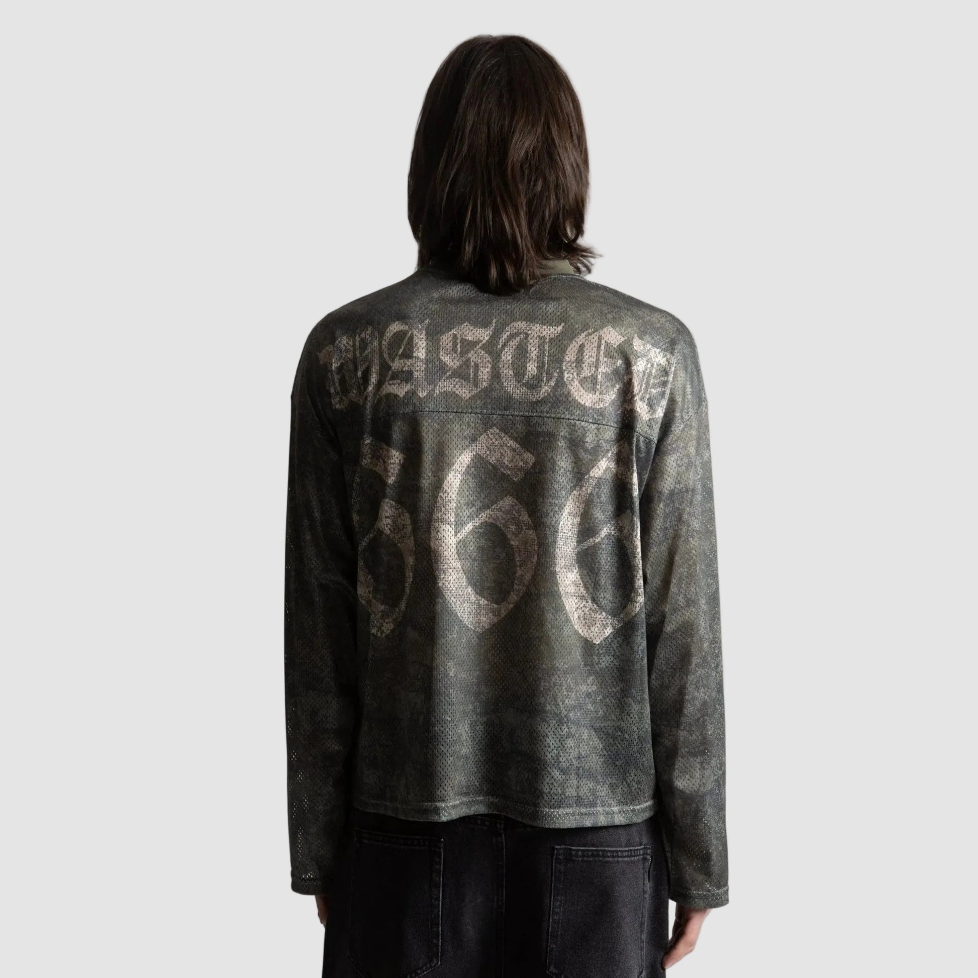 T-shirt Wasted Paris Swarm Mesh Olive