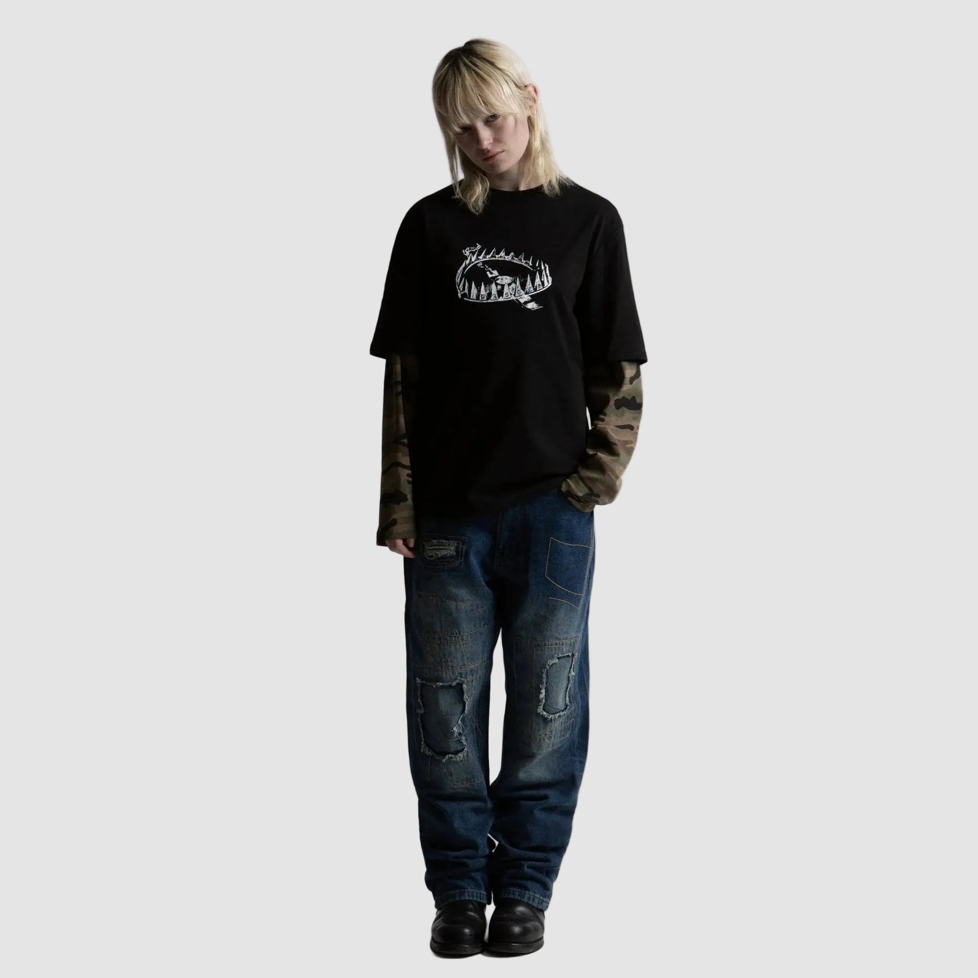 T-shirt Wasted Paris Trap black