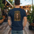 T-shirt unisex Ghettoblaster Santa Muerte navy