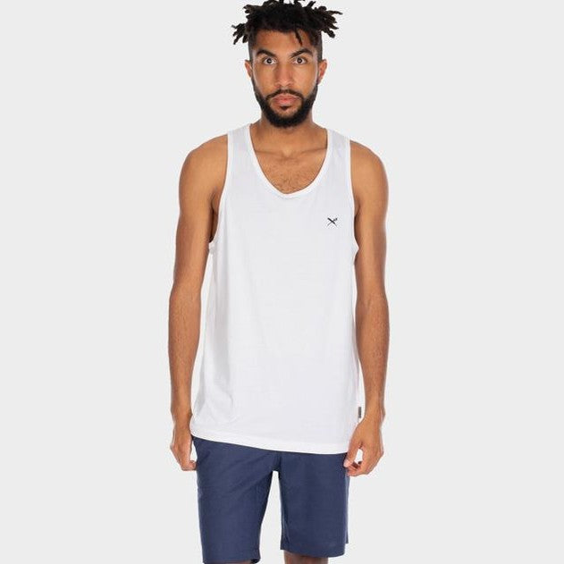 Tank Top Iriedaily Mini Flag White